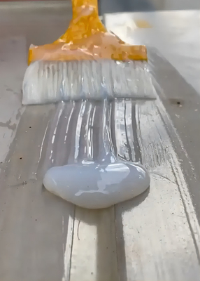 Bom preço. Transparência Impermeável Auto-Crosslinking cola de um componente Anti-seepage on-line