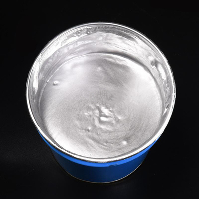 Bom arranjo de prata efeito electroplated/Efeito Mirro Resina sólida Bom brilho